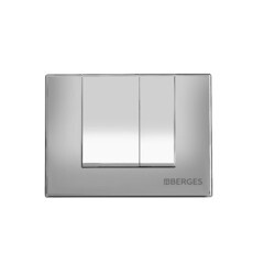 Клавиша смыва для инсталляций Berges Balance BS хром (041443) - фото 1