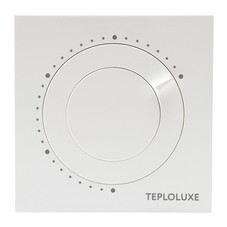 Терморегулятор механический для теплого пола Теплолюкс Solus белый