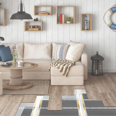 Теплый пол пленочный Caleo Gold 5 кв.м 170 (850) Вт - фото 5