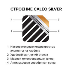 Теплый пол пленочный Caleo Silver 2 кв.м 150 (300) Вт - фото 3