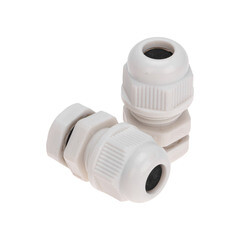 Кабельный ввод Rexant MG12 диаметром 4,6-7,6 мм IP68 пластиковый серый (2 шт.) (07-8112-02 / 07-8112-2) - фото 1