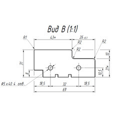 Коробка дверная 70х34х2070 мм (720 мм) финишпленка белая с петлями (2,5 шт.) - фото 2