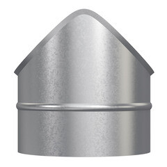 Врезка для круглых воздуховодов d160х160 мм оцинкованная - фото 4