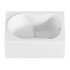 Ванна акриловая Bas Рио 105х70 см без ножек (В 00046) - фото 3