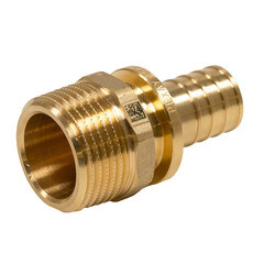 Изображение товара Соединитель прямой Рехау латунный 25 мм х 1/2 НР(ш) (11097091001)