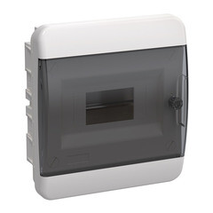 Изображение товара Щит распределительный встраиваемый IEK Tekfor ЩРВ-П-8 пластиковый IP41 240х218х102 мм 8 модулей прозрачная дверь