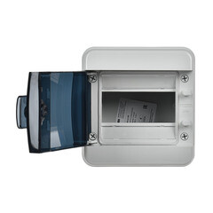 Щит распределительный навесной IEK Tekfor КМПн-6 пластиковый IP65 178х168х114 мм 6 модулей прозрачная дверь - фото 4