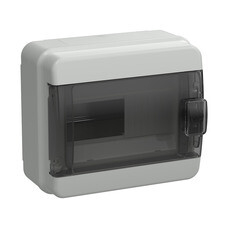 Щит распределительный навесной IEK Tekfor КМПн-8 пластиковый IP65 178х204х114 мм 8 модулей прозрачная дверь (TF5-KP72-N-08-65-K03-K02)