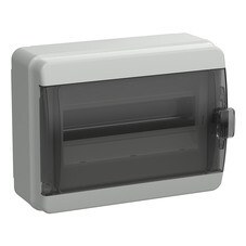 Щит распределительный навесной IEK Tekfor КМПн-12 пластиковый IP65 230х300х137 мм 12 модулей прозрачная дверь (TF5-KP72-N-12-65-K03-K02)