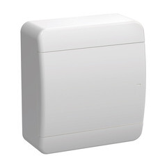 Щит распределительный навесной IEK Tekfor ЩРН-П-8 пластиковый IP41 240х102х218 мм 8 модулей прозрачная дверь