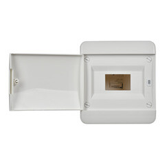 Щит распределительный навесной IEK Tekfor ЩРН-П-8 пластиковый IP41 240х218х102 мм 8 модулей прозрачная дверь - фото 4