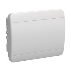 Изображение товара Щит распределительный встраиваемый IEK Tekfor ЩРВ-П-12 пластиковый IP41 240х290х102 мм 12 модулей непрозрачная дверь