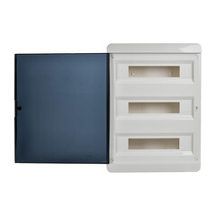 Щит распределительный встраиваемый IEK Tekfor ЩРВ-П-54 пластиковый IP41 535х398х102 мм 54 модуля прозрачная дверь - фото 3