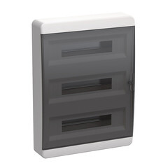 Изображение товара Щит распределительный навесной IEK Tekfor ЩРН-П-54 пластиковый IP41 535х398х102 мм 54 модуля прозрачная дверь