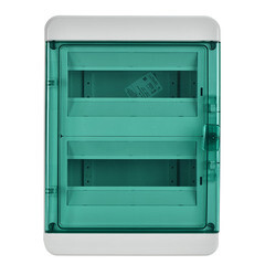 Изображение товара Щит распределительный навесной IEK Tekfor КМПн-24 пластиковый IP65 410х300х153 мм 24 модуля прозрачная дверь