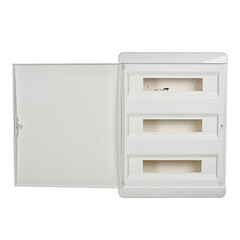 Щит распределительный навесной IEK Tekfor ЩРН-П-54 пластиковый IP41 535х398х102 мм 54 модуля непрозрачная дверь - фото 4