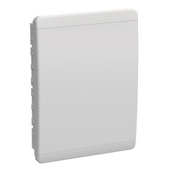 Изображение товара Щит распределительный встраиваемый IEK Tekfor ЩРВ-П-54 пластиковый IP41 535х398х102 мм 54 модуля непрозрачная дверь