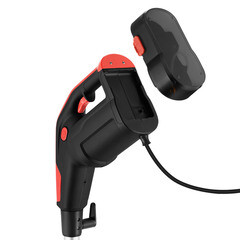 Швабра паровая Kitfort КТ-1053 красно-черная - фото 4