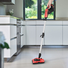 Швабра паровая Kitfort КТ-1053 красно-черная - фото 2