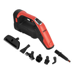 Швабра паровая Kitfort КТ-1053 красно-черная - фото 3