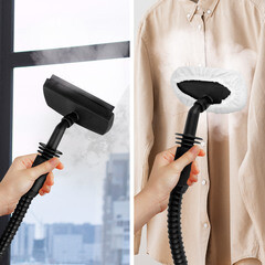 Пароочиститель Kitfort КТ-9175 желтый - фото 7