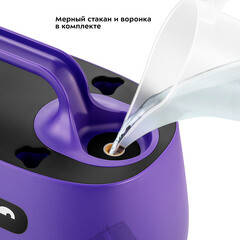 Пароочиститель Kitfort КТ-9147 фиолетовый - фото 5
