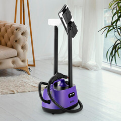 Пароочиститель Kitfort КТ-9147 фиолетовый - фото 3