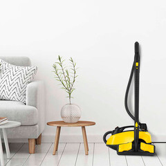 Пароочиститель Kitfort КТ-9137-3 черно-желтый - фото 3