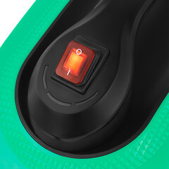 Пароочиститель Kitfort КТ-9137-2 черно-зеленый - фото 6