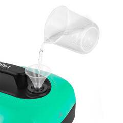 Пароочиститель Kitfort КТ-9137-2 черно-зеленый - фото 4