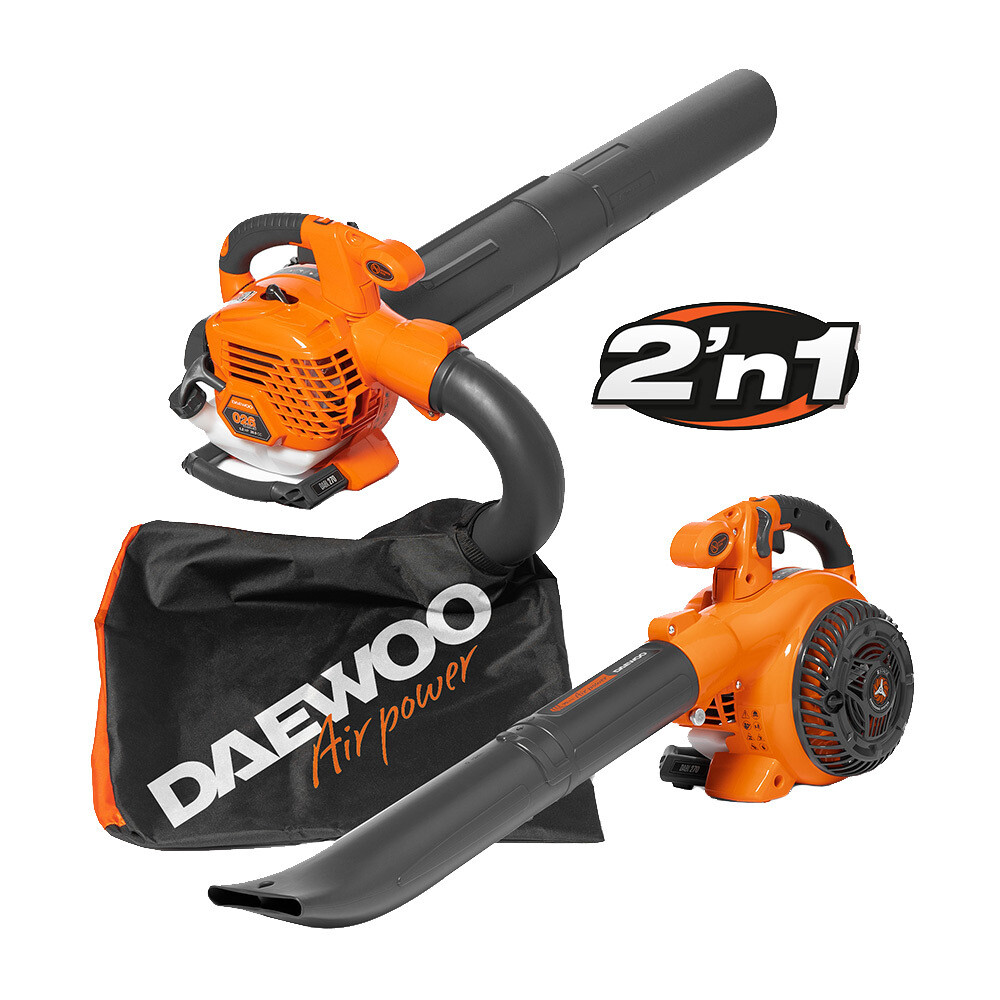 

Воздуходувка-пылесос бензиновая ручная Daewoo 880 Вт (DABL 270)
