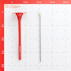 Дюбель для теплоизоляции Tech-Krep 10х180 мм металлический гвоздь с термоголовкой (200 шт.) - фото 2