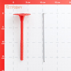Дюбель для теплоизоляции Tech-Krep 10х160 мм металлический гвоздь (250 шт.) - фото 2