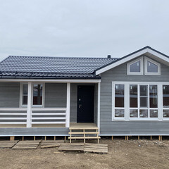 Сайдинг хризотилцементный Фибратек 3000х190 мм серый под покраску КПП - фото 3