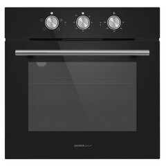 Духовой шкаф электрический встраиваемый HomSair OES604BK 560 мм черный