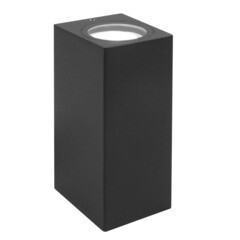 Светильник садово-парковый настенный Arte Lamp Artefact черный 160 мм GU10 35 Вт IP65 (A3404AL-2BK) - фото 1