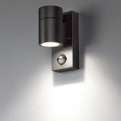 Светильник садово-парковый настенный Arte Lamp Mistero черный GU10 35 Вт IP54 (A3322AL-1BK) - фото 3