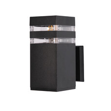 Светильник фасадный настенный Arte Lamp Heather черный E27 20 Вт IP54 (A4413AL-1BK)