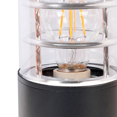 Светильник садово-парковый Arte Lamp Tokyo черный 300 мм E27 40 Вт IP54 (A5315FN-1BK) - фото 2