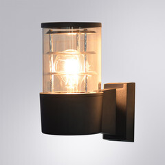Светильник садово-парковый настенный Arte Lamp Tokyo черный E27 40 Вт IP54 (A5315AL-1BK) - фото 3