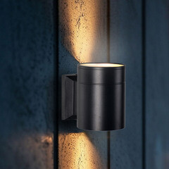 Светильник садово-парковый настенный Arte Lamp Piautos черный GX53 15 Вт IP54 (A1913AL-1BK) - фото 3