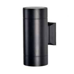 Светильник садово-парковый настенный Arte Lamp Piautos черный GX53 30 Вт IP54 (A1913AL-2BK) - фото 1