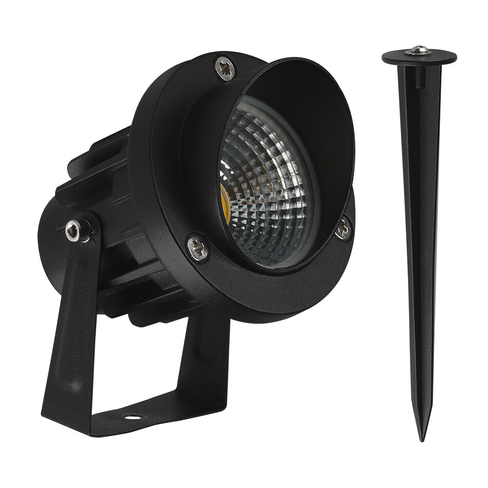 

Светильник светодиодный садово-парковый Arte Lamp Elsie черный 250 мм 4200К 9 Вт IP65 (A1309IN-1BK)