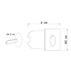 Светильник светодиодный тротуарный встраиваемый Arte Lamp Piazza черный 4200К 2 Вт IP65 (A3402IN-1BK) - фото 2