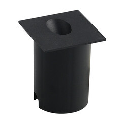 Изображение товара Светильник светодиодный тротуарный встраиваемый Arte Lamp Piazza черный 4200К 2 Вт IP65 (A3402IN-1BK)