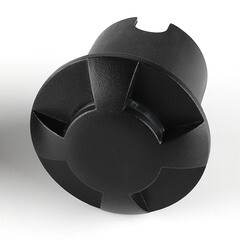 Светильник светодиодный тротуарный встраиваемый Arte Lamp Piazza черный 4200К 1 Вт IP67 (A3221IN-4BK) - фото 4