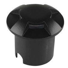 Светильник светодиодный тротуарный встраиваемый Arte Lamp Piazza черный 4200К 1 Вт IP67 (A3221IN-4BK)