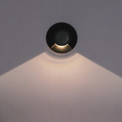 Светильник светодиодный тротуарный встраиваемый Arte Lamp Piazza черный 4200К 1 Вт IP67 (A3221IN-1BK) - фото 3