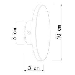 Светильник светодиодный садово-парковый настенный Arte Lamp Nimbo черный 4200К 3 Вт IP65 (A4403AL-1BK) - фото 2