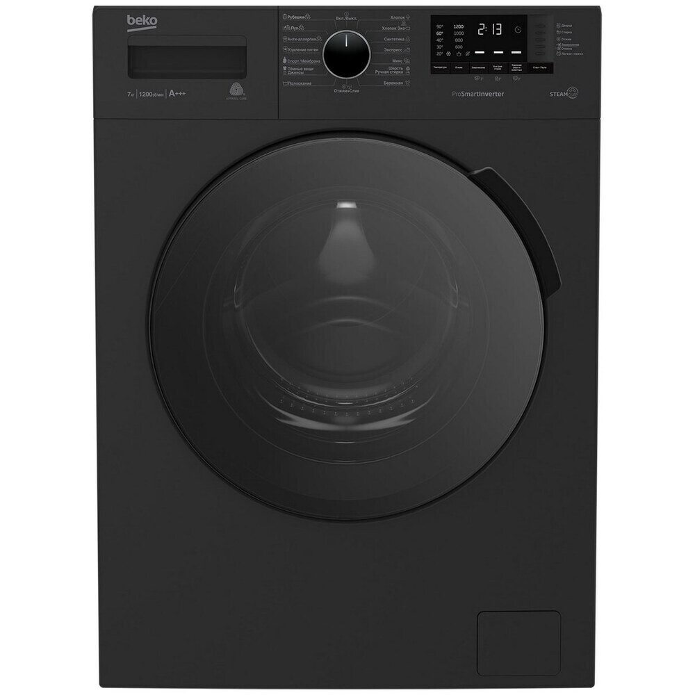 

Стиральная машина Beko WSPE7612A антрацит